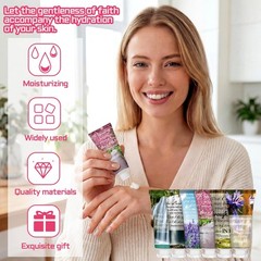 Leelosp 6 Pcs Christian Hand Cream Bulk for Women 0.68 Fl Oz (Pack of 6)