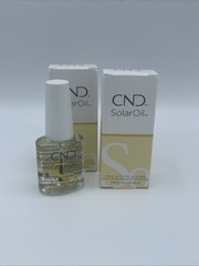 2 Bottles CND Solar Oil Nail & Cuticle Care .5 fl oz