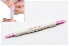 Stone Nail Cuticle Sanding Repair Scrub Remove Remover Manicure Pedicure Stick D