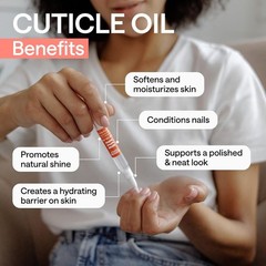 Cuticle Oil Pen 4 Pack Nail Growth Strengthener Vitamin E Jojoba Almond Repair