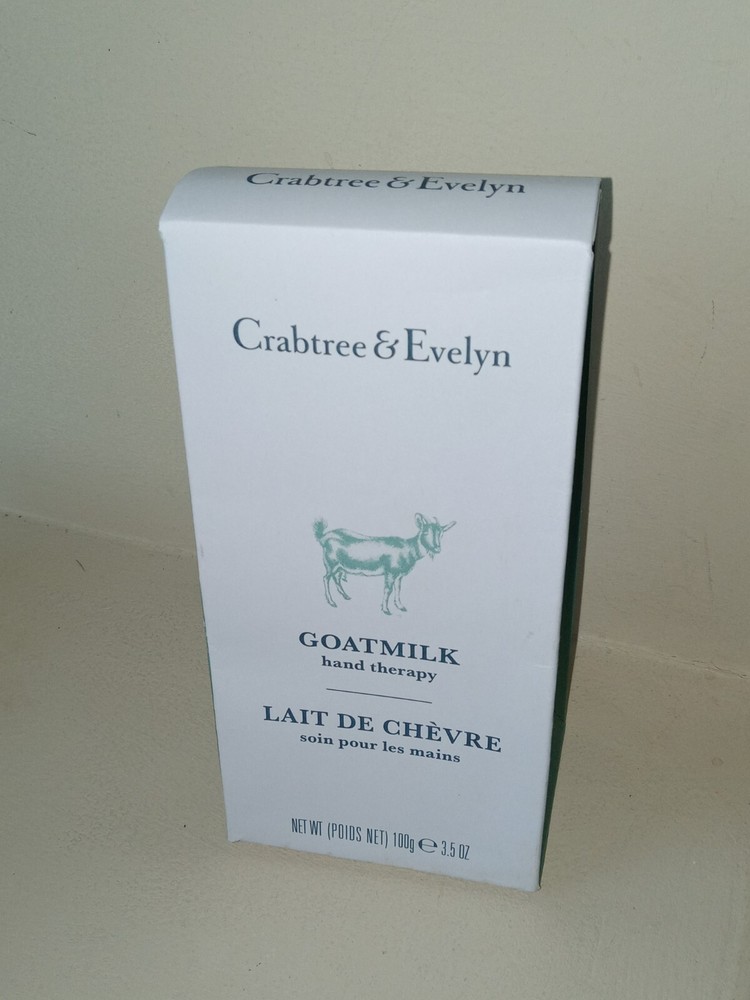 NEW CRABTREE & EVELYN Tarocco Orange GOAT MILK Hand Therapy 3.5 oz Cream