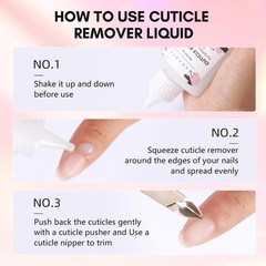 Cuticle Remover Kit – Nail Care Kit with Cuticle Oil Pen, Cuticle