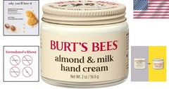 Travel Size Almond & Milk Hand Cream 2 Oz – Luxurious Moisturizer with Vitamin E