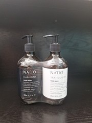 Natio Harmony Hand Wash & Tranquility Balm Set 10.1oz Ounce Each