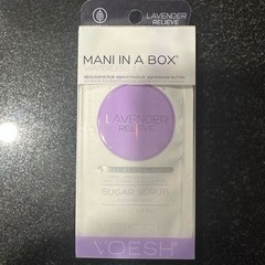 BNIB VOESH Lavender Mani in a Box