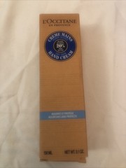 L’OCCITANE Creme Mains Shea Butter Hand Cream Large Size 150ml 5.2oz NEW