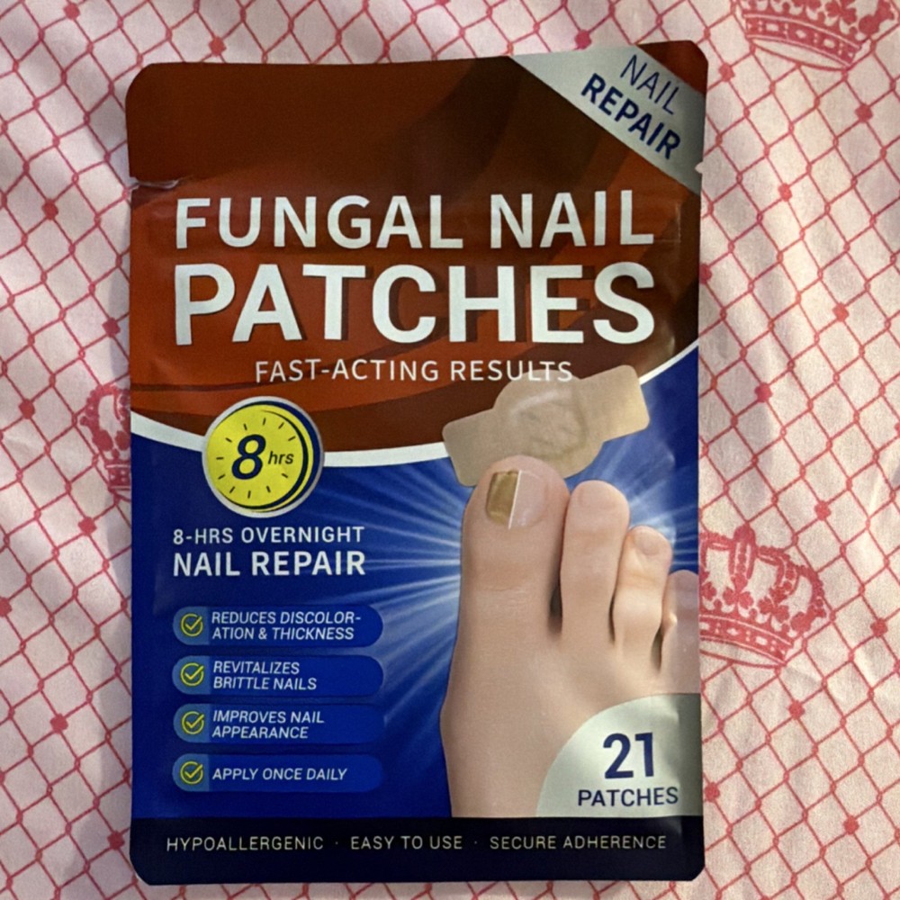 Nail Repair Patches Fast-Acting Hypoallergenic Treatment 21 Patches