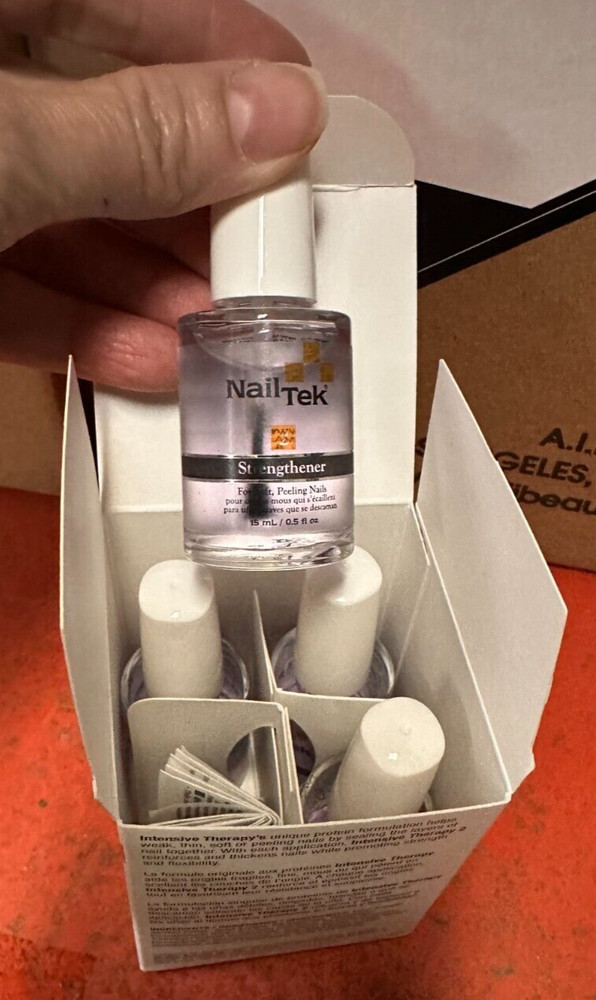 Nail Tek Intensive Therapy 2 Strengthener Pro – Pack of 4 bottles 0.5 oz # 55808