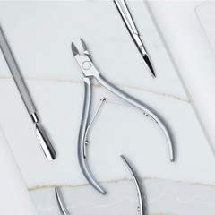 NGHIA Cuticle Nipper D-07 JAW 12 Stainless Steel Sharp Ergonomic Manicure Tool