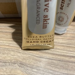 3- Bath & Body Works ~Sensitive Skin Milk Fragranced Hand Cream 1oz Mini Travel