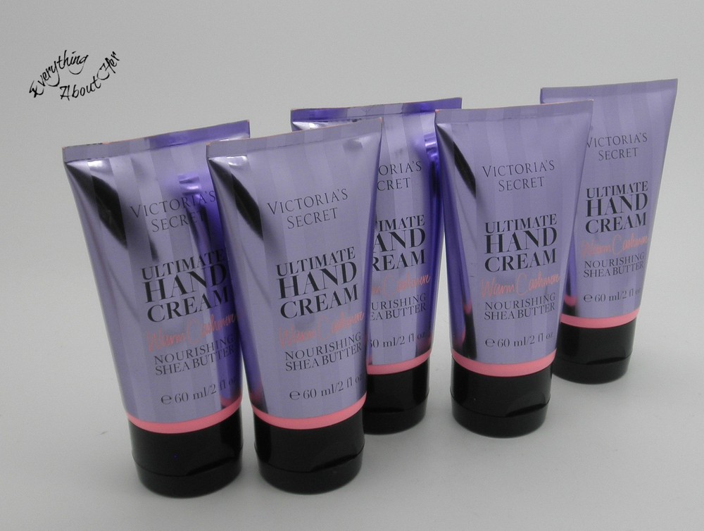 [Lot of 5] Victoria’s Secret WARM CASHMERE Ultimate Hand Cream Shea Butter