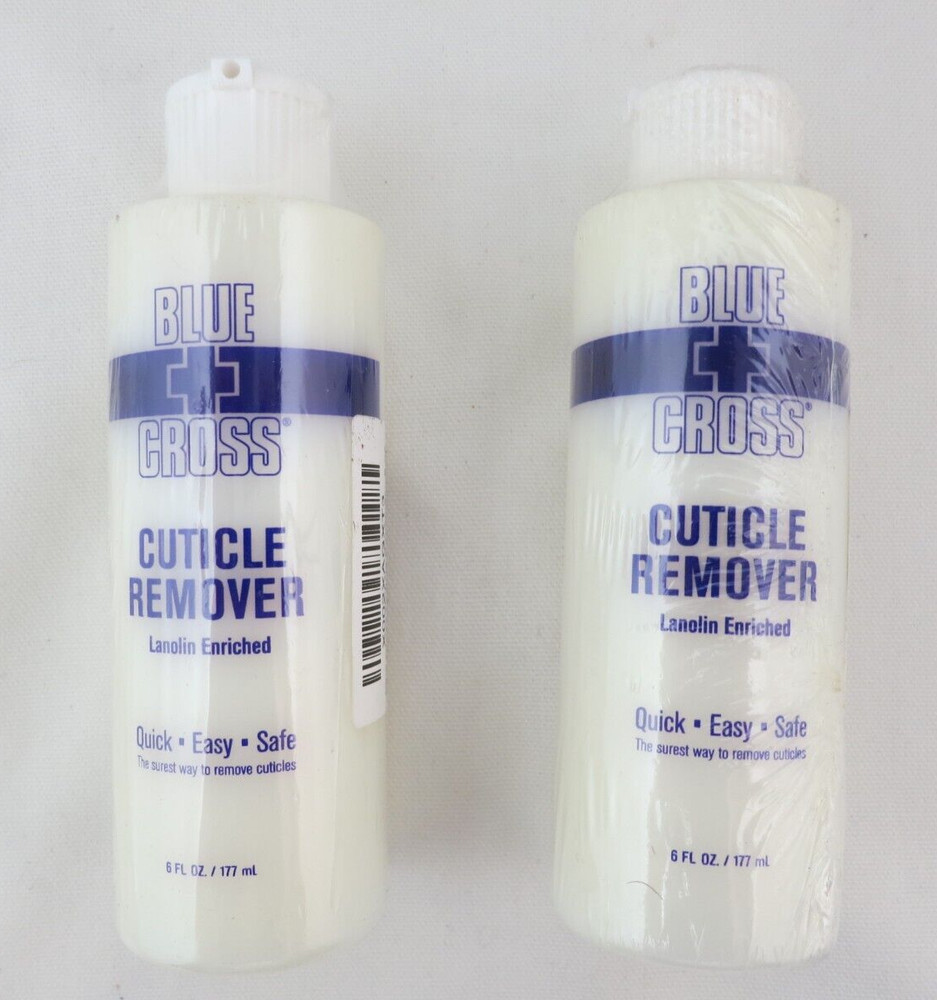 Blue Cross Cuticle Remover 6oz Bottles, Pack of Two