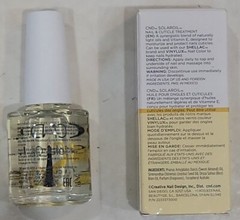 [LOT2]CND Essentials SOLAROIL Solar Oil Nail & Cuticle Care Conditioner .5 fl oz