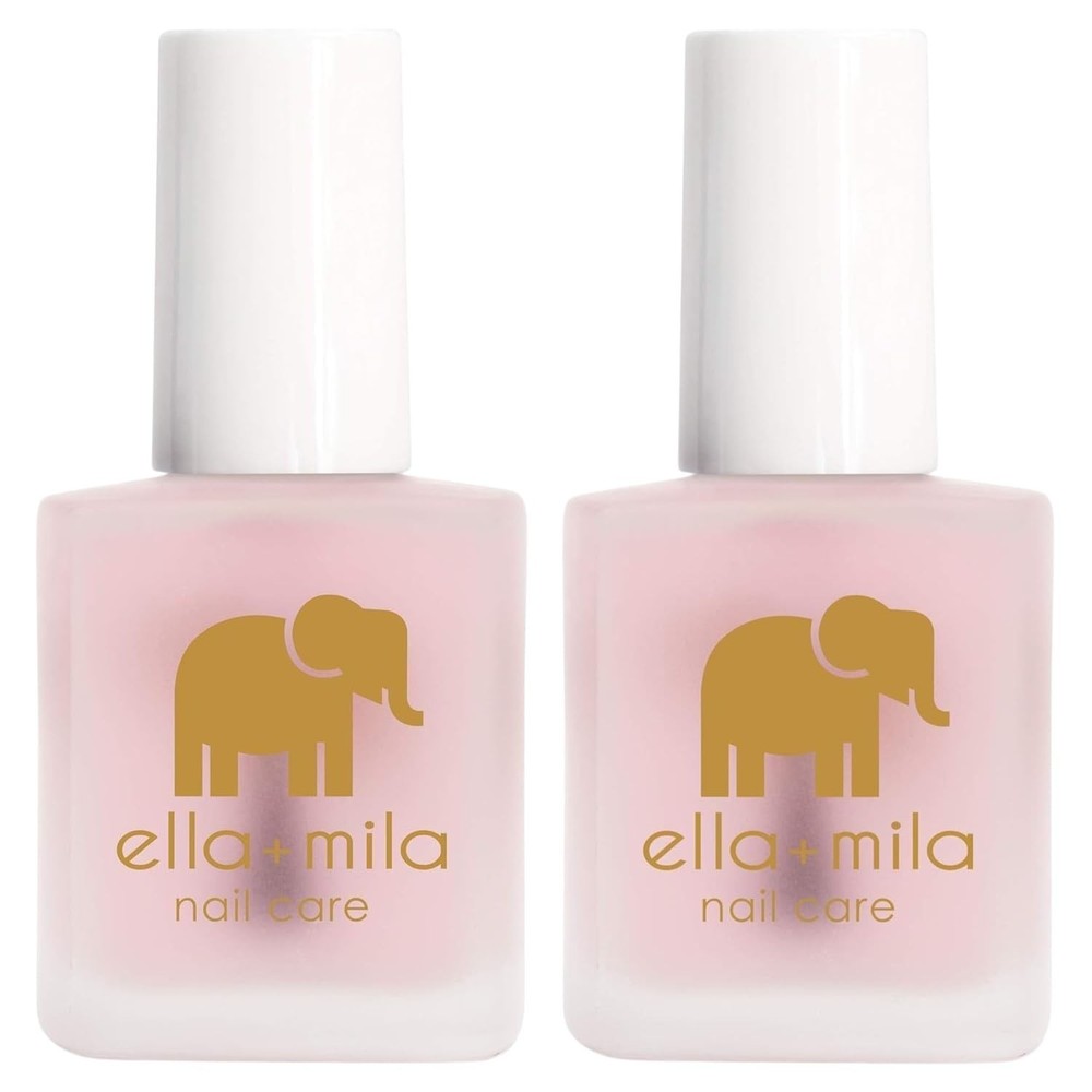 ella+mila Nail Strengthener and Growth Treatment – 0.45 Fl Oz (Pack of 2)