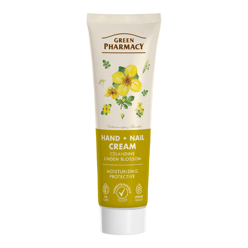 GREEN PHARMACY HAND AND NAIL CREAM ARGAN / CELANDINE / CRANBERRY / ALOE / OLIVE