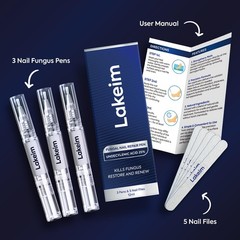 Toenail Fungus Treatment Extra Strength: 25% 0.14 Fl Oz (Pack of 3), Blue