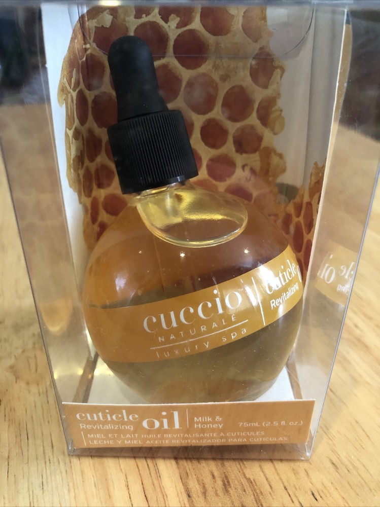 Cuccio Natural Milk & Honey Cuticle Revitalizing Oil – Lightweight Super-Pene…