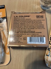Set of 4– L.A. COLORS Salon Fabulous Nail Treatment Bronzer New