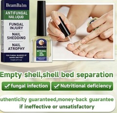 BeamBalm Antifungal Nail Liquid for Hands & Feet, 11 ml / 0.37 fl oz