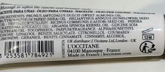 L’Occitane Shea Nail & Cuticle Oil 30% Shea Oil 7.5ml / 0.25 fl oz France