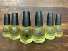 New Lot Of 6 China Glaze Orange Cuticle Oil 0.5oz. Ea.