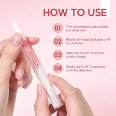 Cuticle Oil Pen 16 Pack Nail Moisturizer Nail Softener and Strengthener Nail