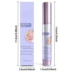 2 Pack Nail Cuticle Oil Pen Quartz Tip Moisturizing Nail Care Treatment Tool