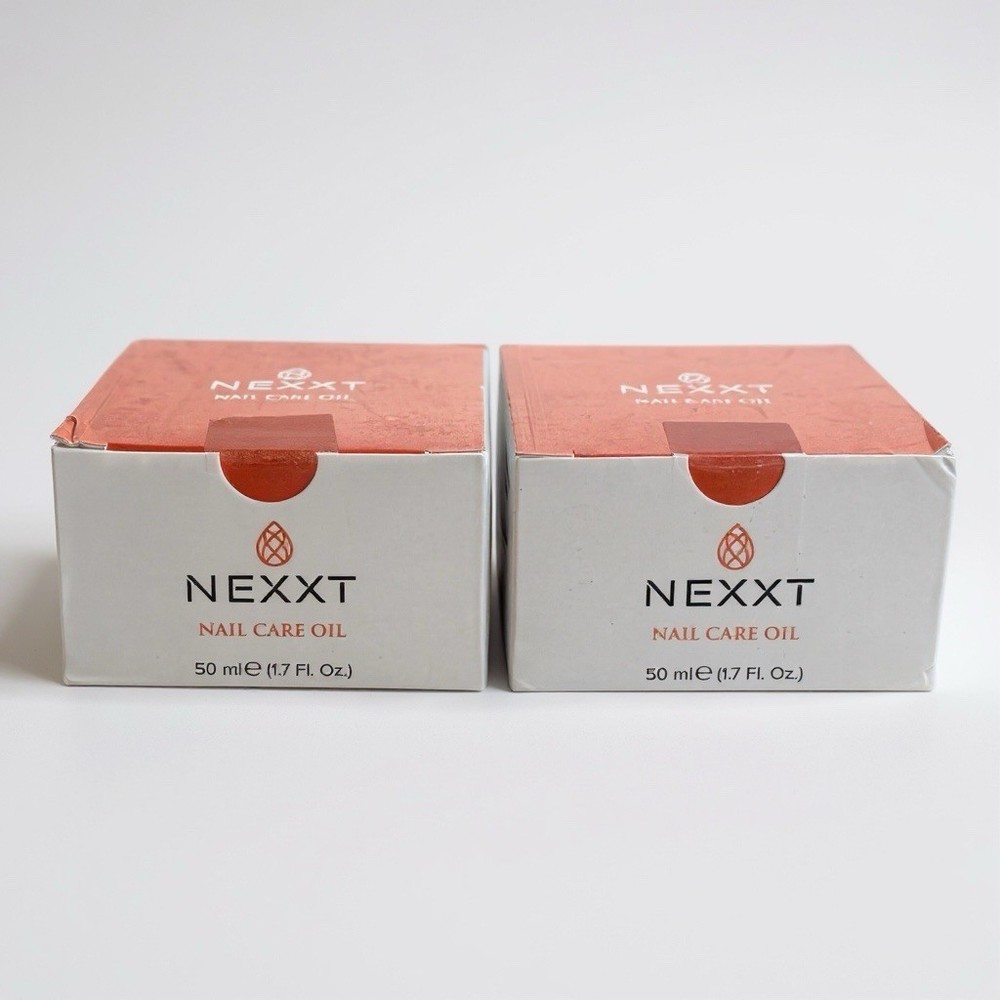 NEXXT Beauty Nail Care Oil 1.7 oz 2 Pack Strengthens Nourishes Nails NEW