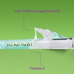 NOVAL Cuticle Oil Pens for Nails, 6 Travel Mini Set 0.01 Fl Oz (Pack of 10)