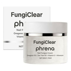 FungiClear Phrena Nail Cream With Tea Tree Oil & Allantoin & Vitamin E 60ml