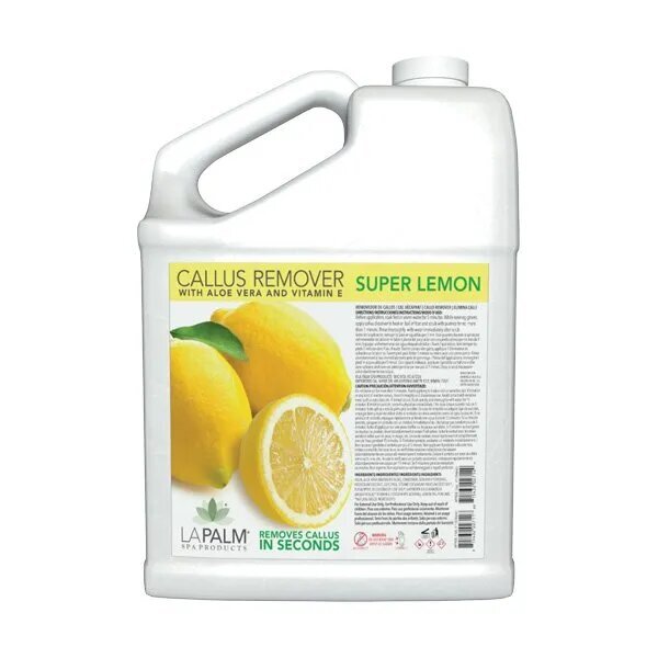 La Palm Callus Remover Super Lemon With Aloe Vera & Vitamin E One gallon /128 oz