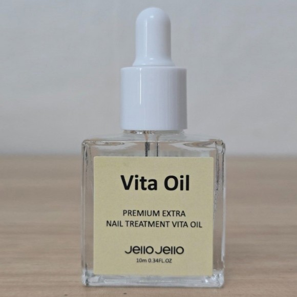 JELLOJELLO Premium Extra Nail Treatment Vita Oil 10ml Nail Care Treatment NEW