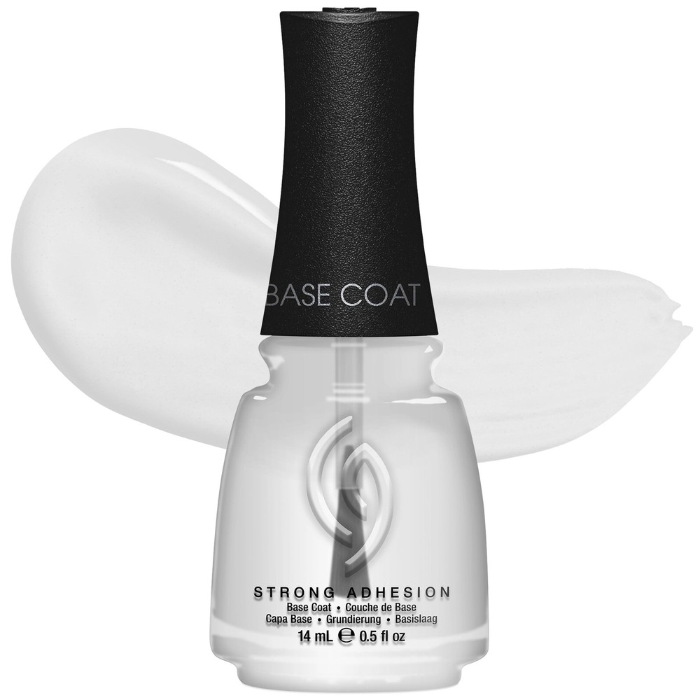China Glaze CG Strong Adhesion Base Coat – Clear 0.5 Fl Oz (Pack of 1),