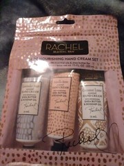 Rachel Roy 3PC Nourishing Hand Cream Set Enriched in Essential oils & Shea
