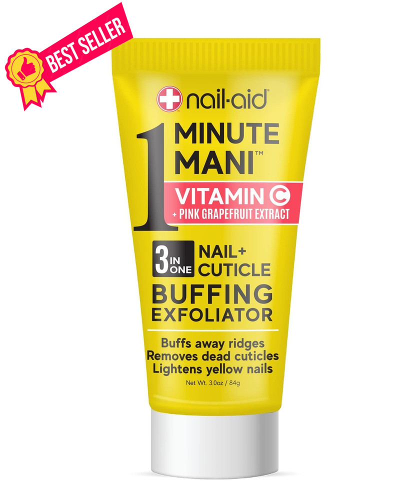 Nail-Aid – Vitamin C + Pink Grapefruit Extract – 3 Ounce (Pack of 1), Clear
