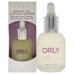 Argan Oil Cuticle Drops by Orly for Women – 0.6 Fl Oz (Pack of 1), Yellow