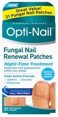 Opti-Nail Fungal Nail Renewal Patches – 21 Patches, 21 Count (Pack of 1)