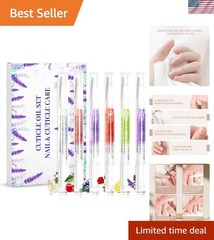 6-Piece Luxurious Nail Cuticle Oil Pens Set – Nourish & Revitalize Nails
