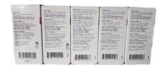 Lot of 5 Barielle Nail Treatments Hardener x2/Protein/Activator/Thickener 0.5fl