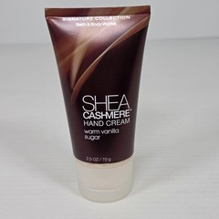 Bath & Body Works Shea Cashmere Hand Cream Warm Vanilla Sugar Signature 2.5 Oz