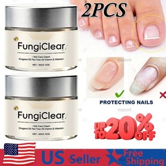 2X New FungiClear Phrena Nail Care Cream With Tea Tree Oil,Oregano Oil,Vitamin E