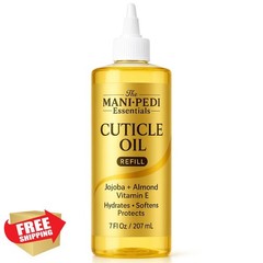 7oz Cuticle Oil Refill Jojoba Vitamin E Almond Nail Tech Supply