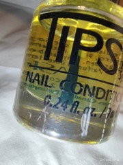 3 Bottles Tips Nail & Cuticle Strengthening Conditioner Treatment 0.24oz Sealed