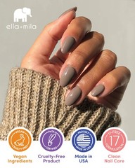 ella+mila Nail Cuticle Oil with Olive & Avocado – Deep &