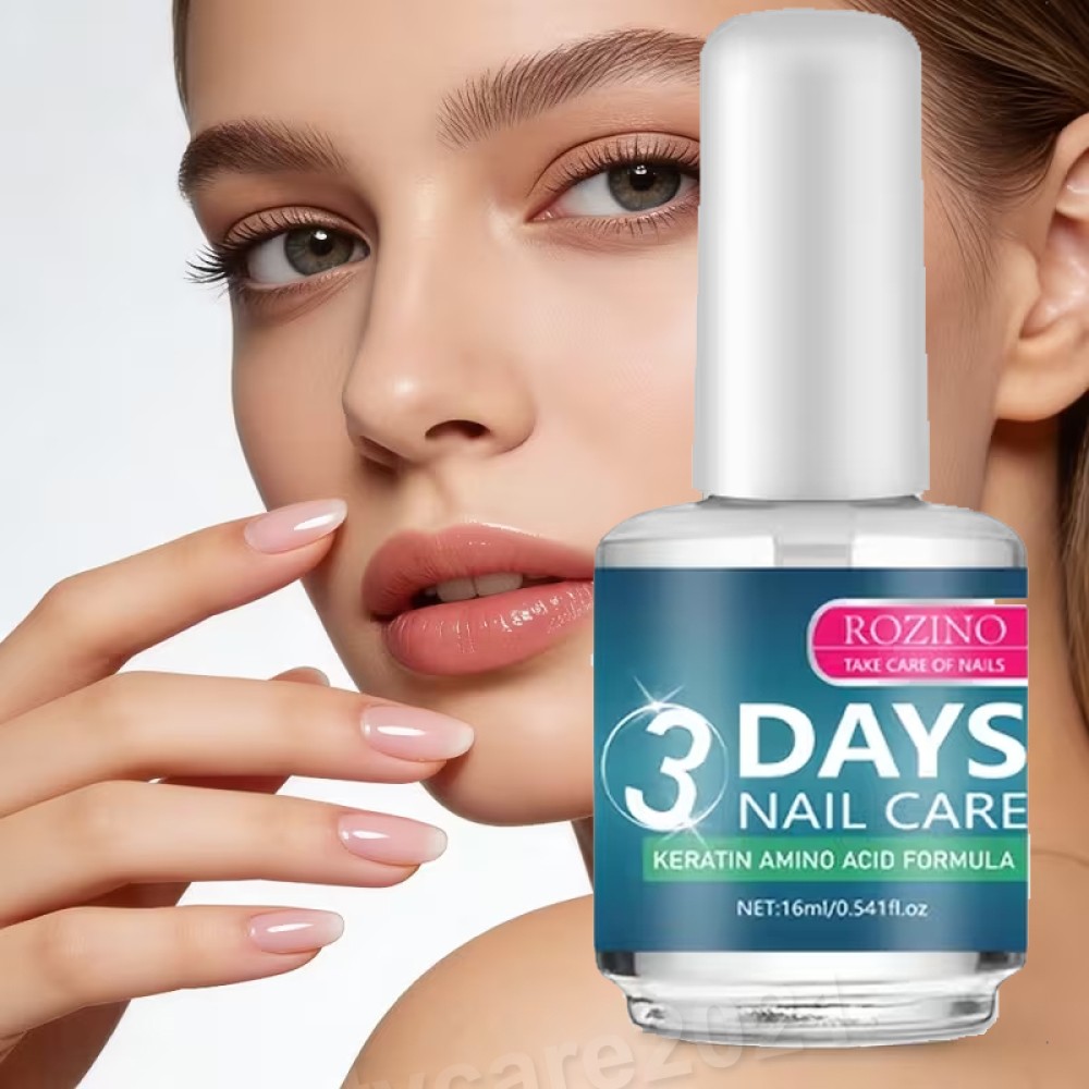 ROZINO 3 Days Nail Care – Keratin Amino Acid Formula Superior Nail Nourish 16ml