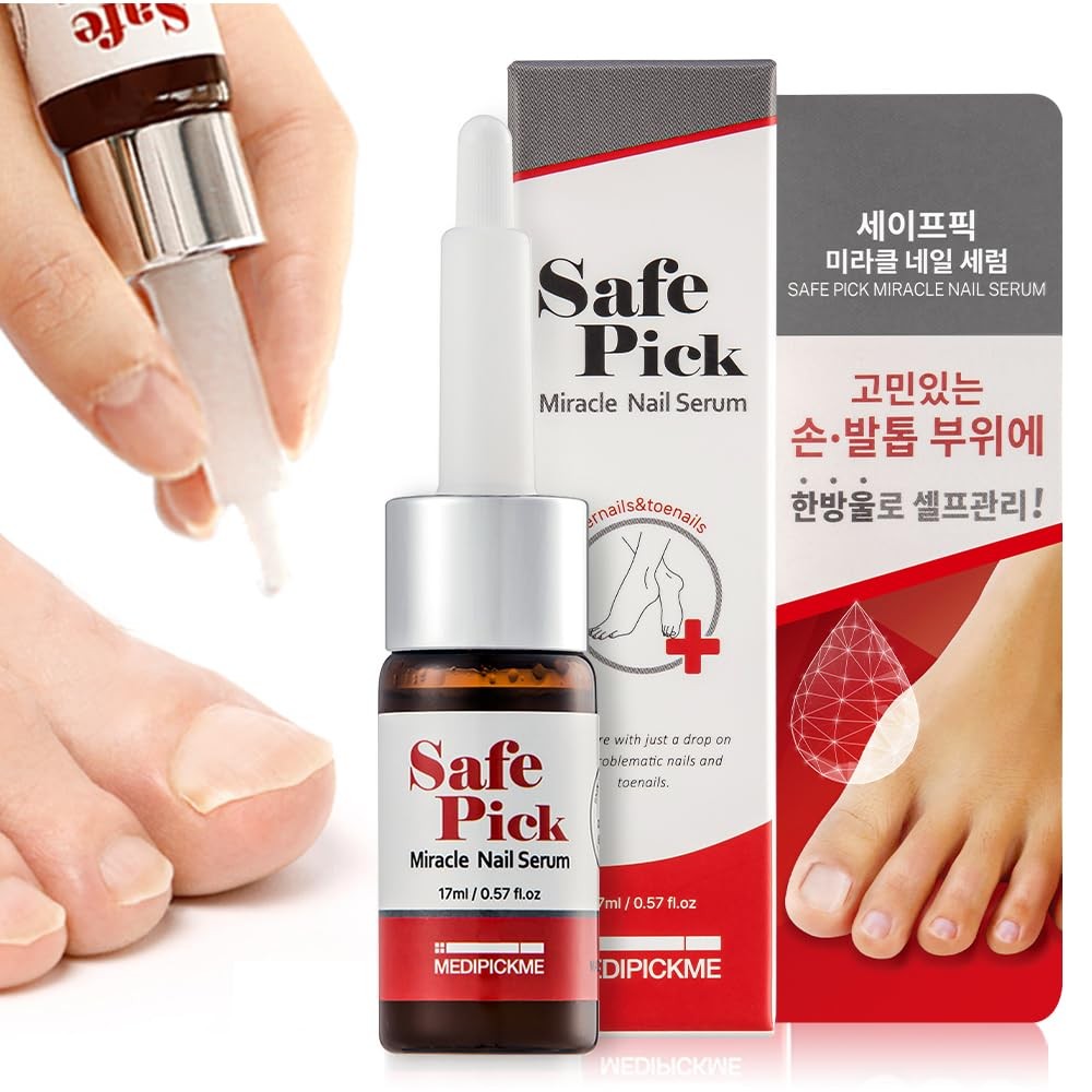 MEDIPICKME Safepick Intensive Nail Strengthener Serum 0.57 Fl Oz (Pack of 1)
