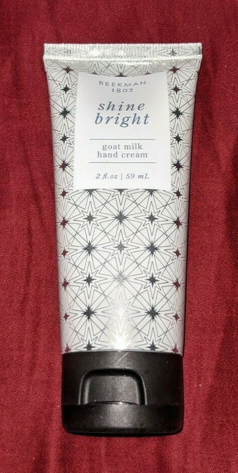 Beekman 1802 Shine Bright Goat Milk Hand Cream 2.0 oz Brand New Sealed Lotion