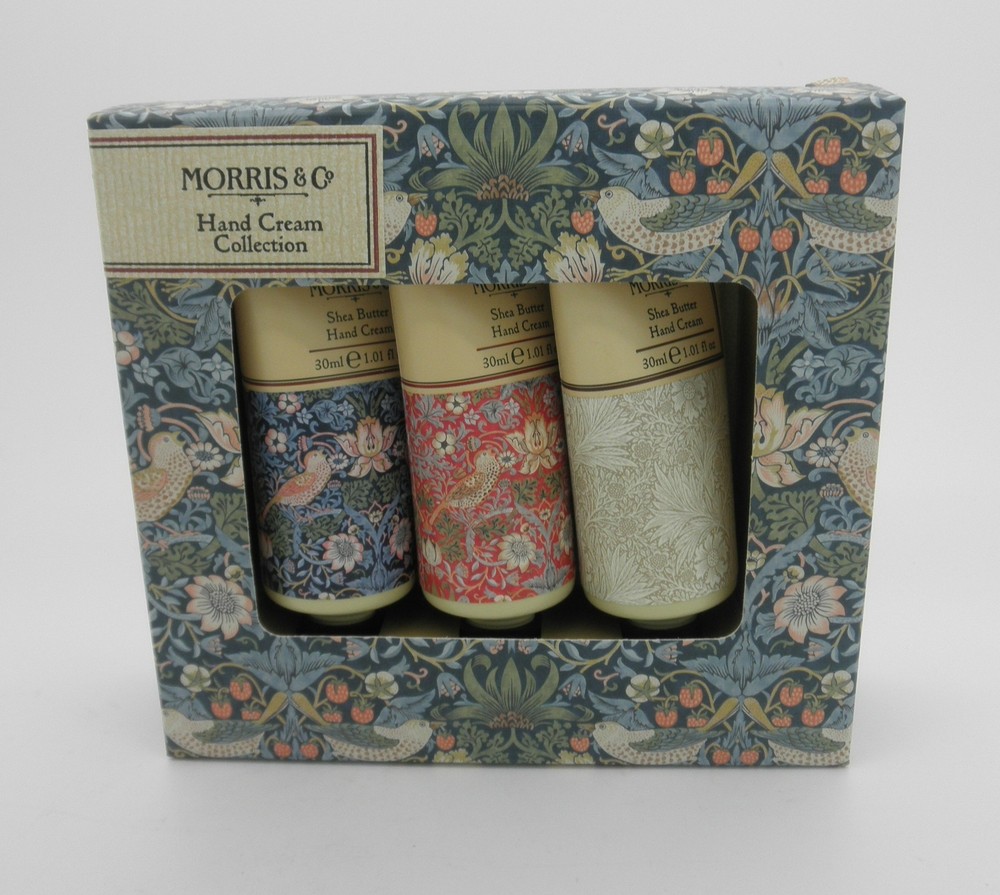 MORRIS & CO Hand Cream Collection Shea Butter Boxed Set of 3 – 1.01 oz ea