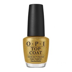 OPI Top Coat Gold Lang Syne 0.5oz / 15ml