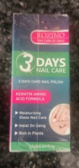 New Rozino 3 Day Nail Treatment Fingernails 0.541 Oz Keratin Amino Acid Sk25